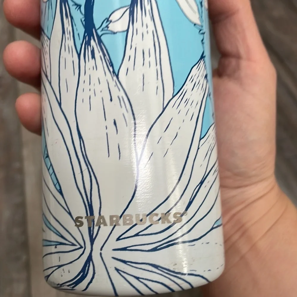 Starbucks Cactus Flower Double Walled Stainless Steel Bottle 20 oz